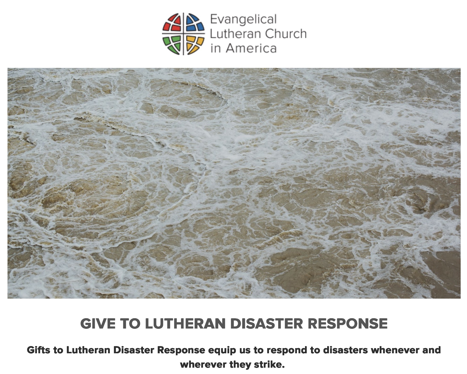 Give To Lutheran Disaster Fund